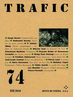 cover image of Trafic 74